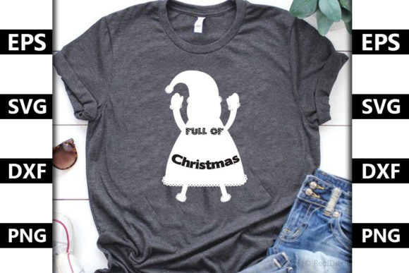 Christmas Quote SVG Design: Full of Festive Charm