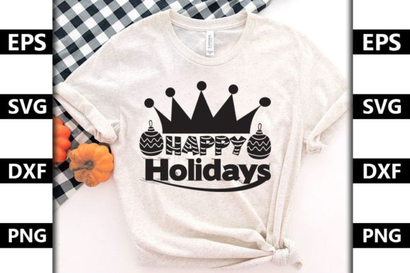 Christmas Quote SVG Design, Happy Holida Review