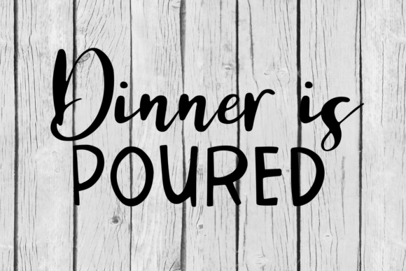 Dinner is Poured: A Quirky Embroidery Design for Real-World Projects