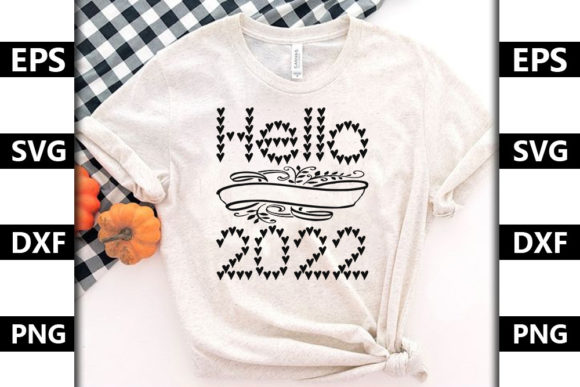 Happy New Year Quote SVG Design, Hello – A Designer’s Perspective