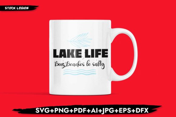 Lake Life Bcoz Beaches Be Salty Embroidery Design Review
