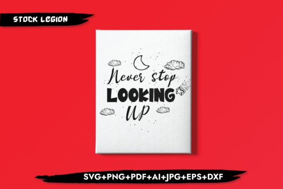 Never Stop Looking Up Embroidery Design Review