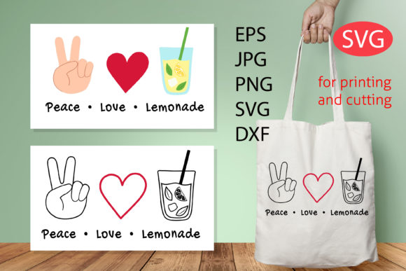 Peace Love Lemonade SVG Cut File Review for Real Projects